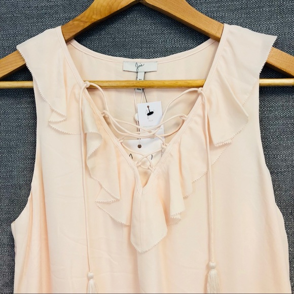 💚SOLD💚JOIE Womens XSmall silk dress sleeveless - Picture 2 of 8